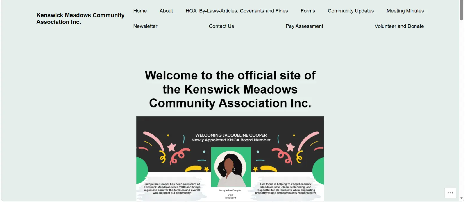 Kenswick Meadows — Community association